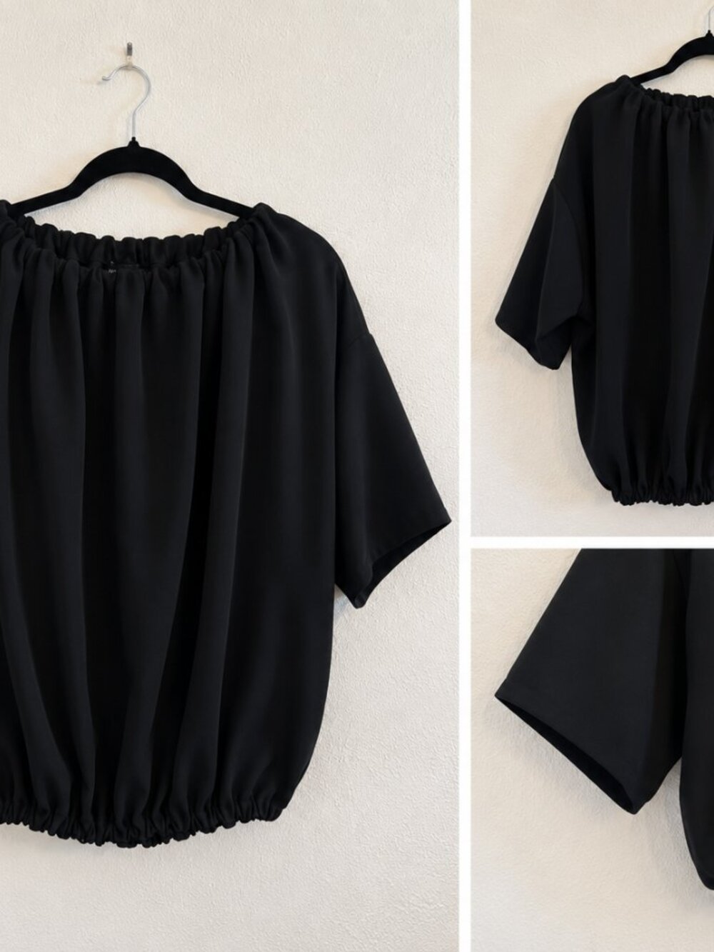 Carla Fernández Off-The-Shoulder Short Sleeve Top | One Size | Made in Mexico